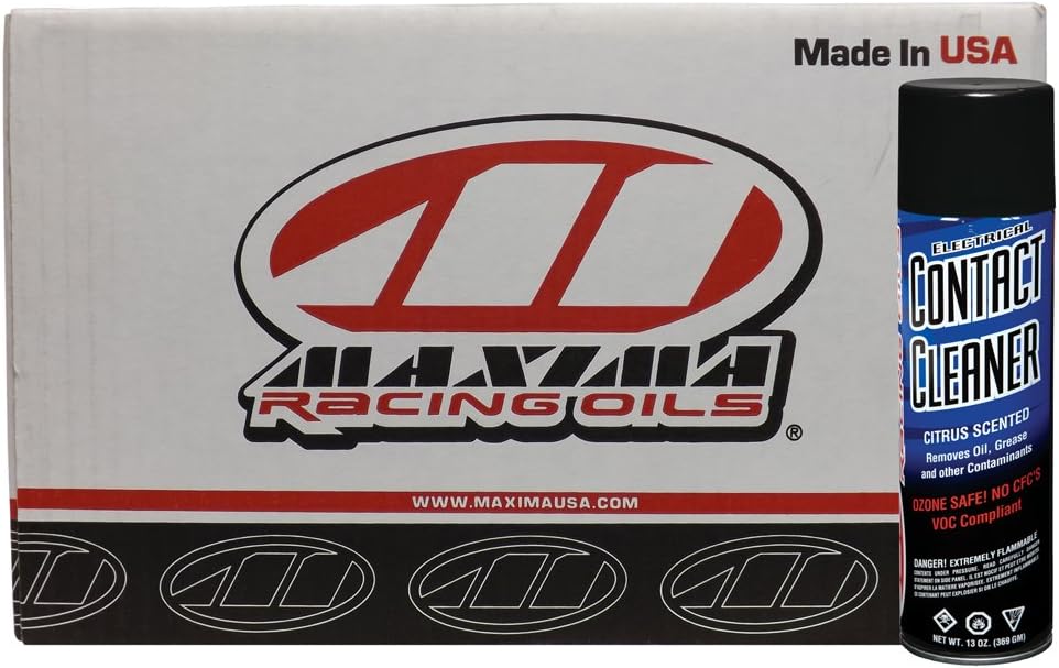 Maxima Racing Oils CS72920-12PK-12PK Electrical Contact Aerosol Cleaner - 156 oz., (Pack of 12)