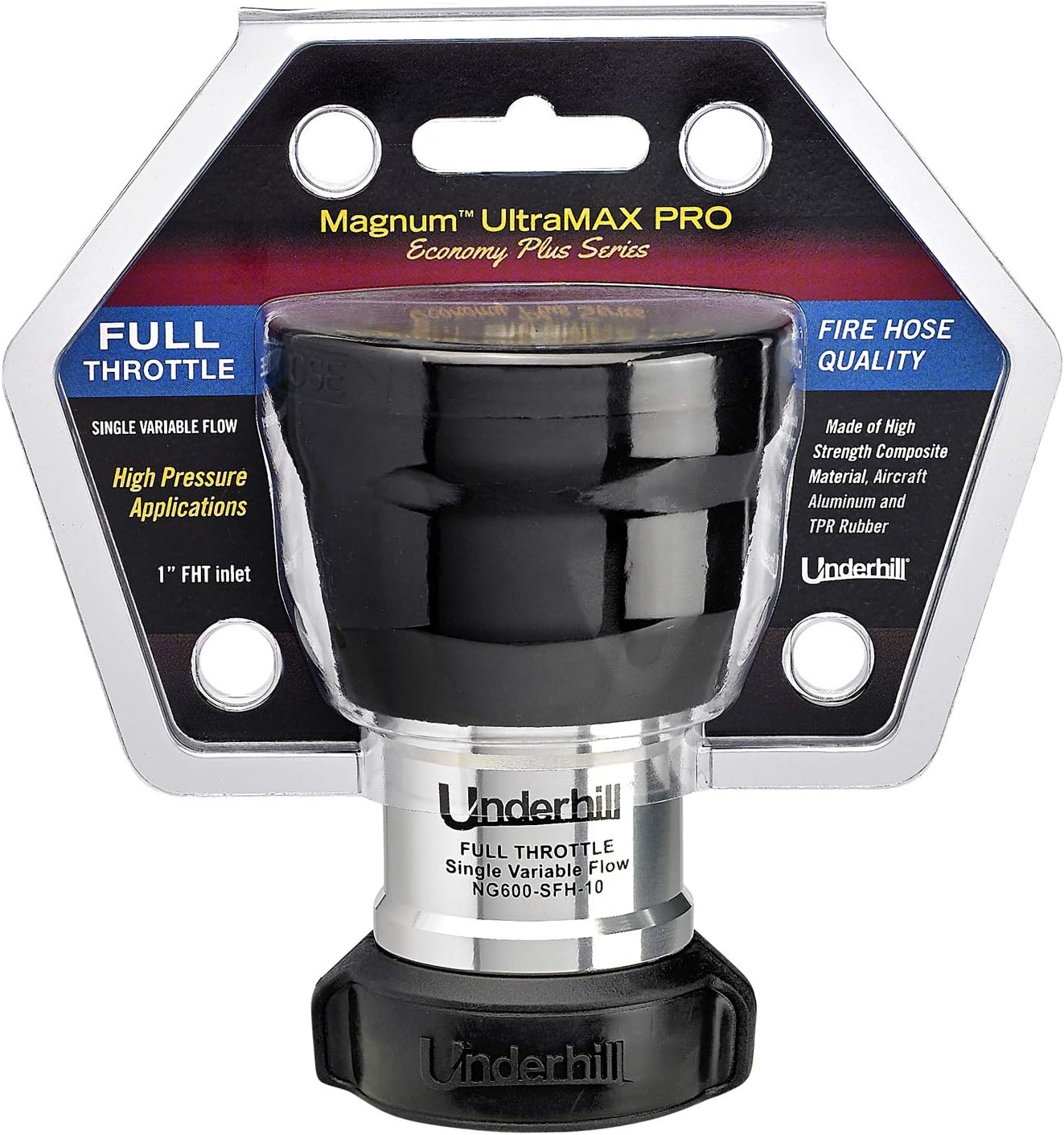 Underhill NG600-SFH-75 Magnum UltraMAX Premium PRO Series-Full Throttle 3/4