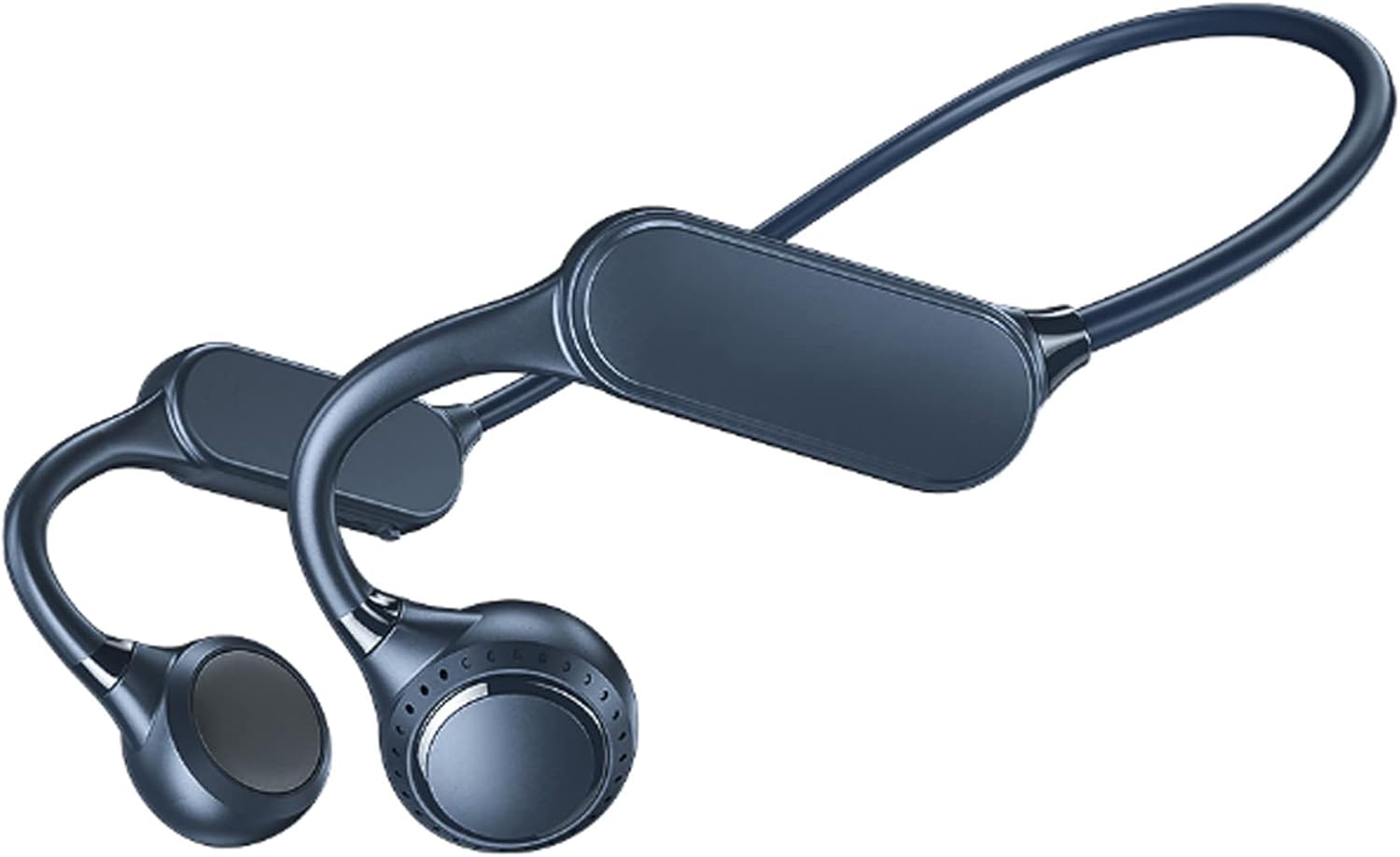 WiFair Wireless Bluetooth Headphones with Microphone - Neckband Bluetooth Headphones, Waterproof Bone Conduction Headphones Headset for Sports Running Driving Cycling Walking Pack of 2