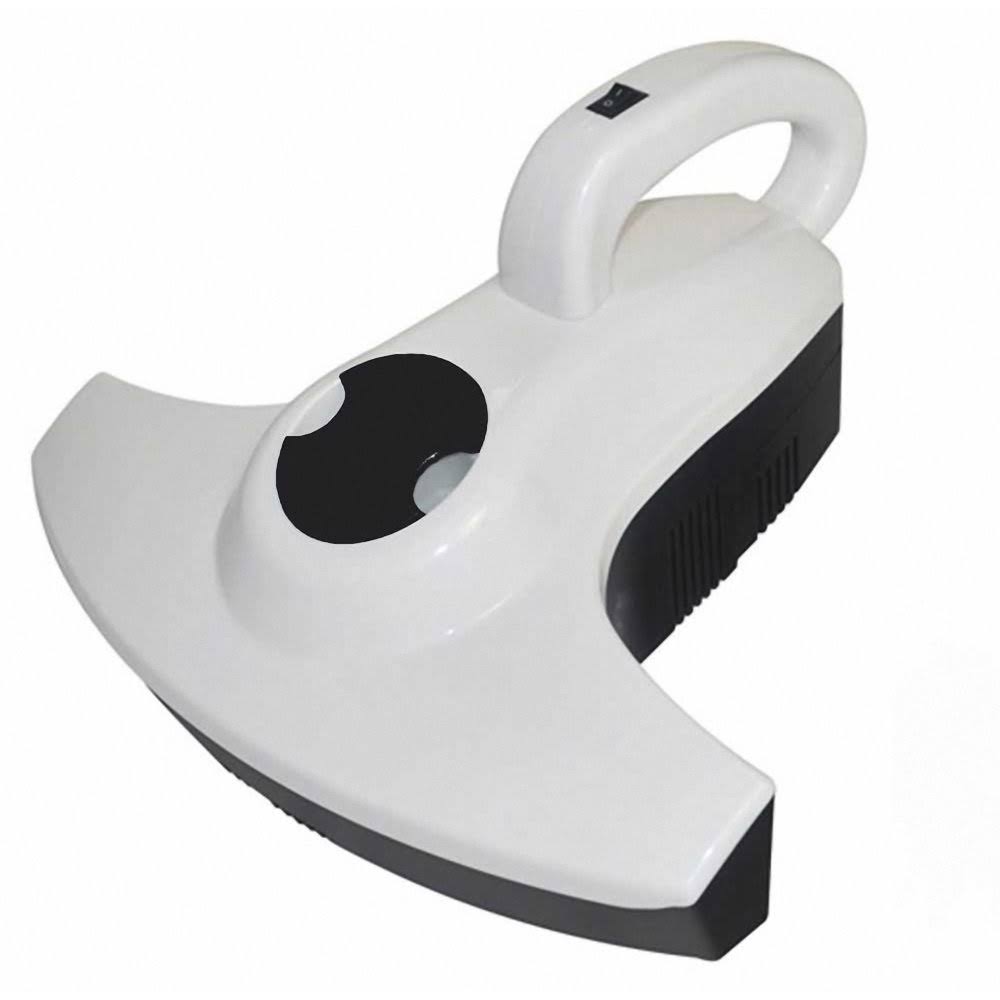 EcoGecko 75210-Black Ultra Portable Handheld Vacuum Cleaner UV Light for Mattress u0026 Bedding Removes Dust Mites Black