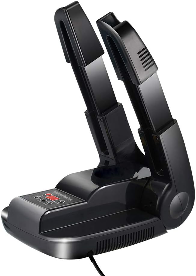 DR.PREPARE Boot Dryer Shoe Dryer Ozone, Glove Dryer & Boot Warmer with Heat Blower, Portable Adjustable Rack and Timer, Folding Design & Quick Drying for Shoes, Gloves, Hats, Socks, Ski Boots (Ozone)