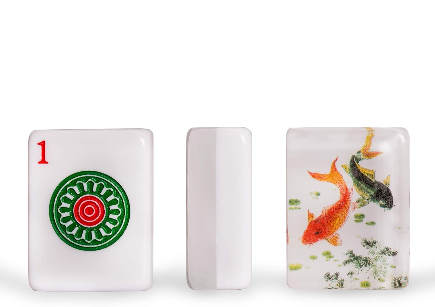 Yellow Mountain Imports Set of 166 American Mahjong Tiles - Koi - Tiles Only Set Pack of 2