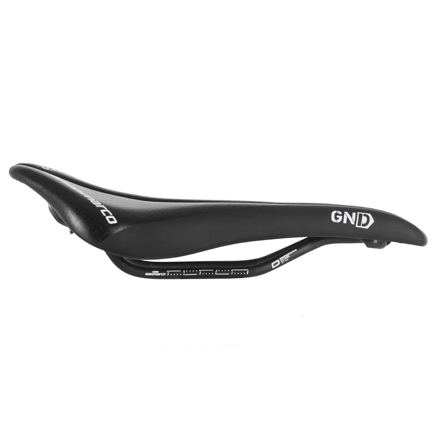 Selle San Marco Gnd Supercomfort Open-Fit Dynamic Saddle Wide (l3) Black/Black Saddles