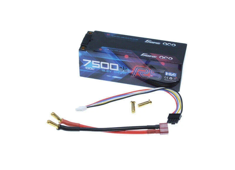 Redcat 7500mAh 100C 4S1P Stick Pack HV Series GA-7500-100C-5MMBullet