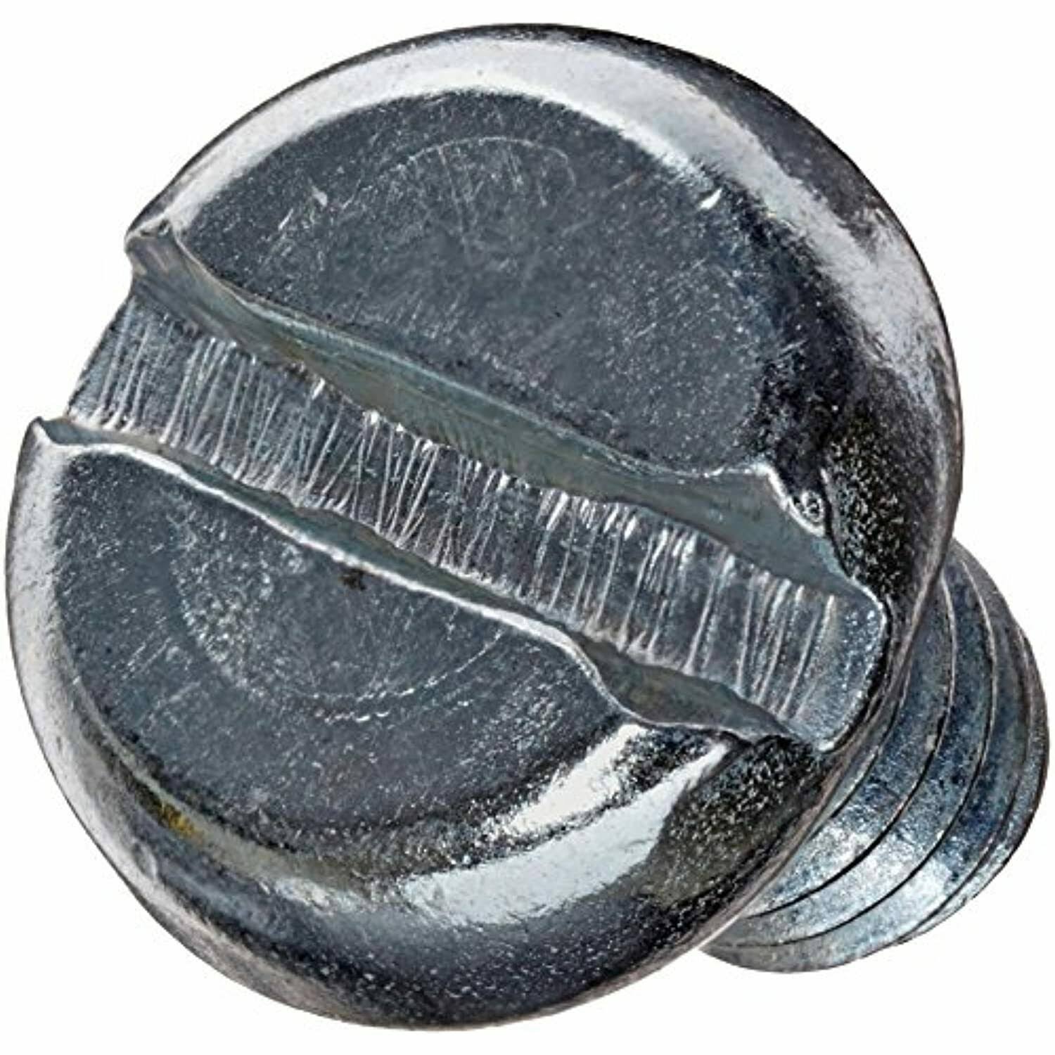 8-32 x 1-3/4x22 Machine Screw - Pan Head - Slotted - Steel - Zinc Cr+3 - ft - Pkg of 100 - BBI 591355