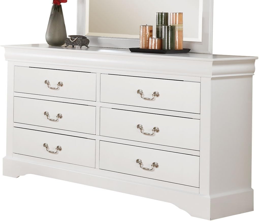 ACME Furniture Louis Philippe III 24503 Nightstand, White