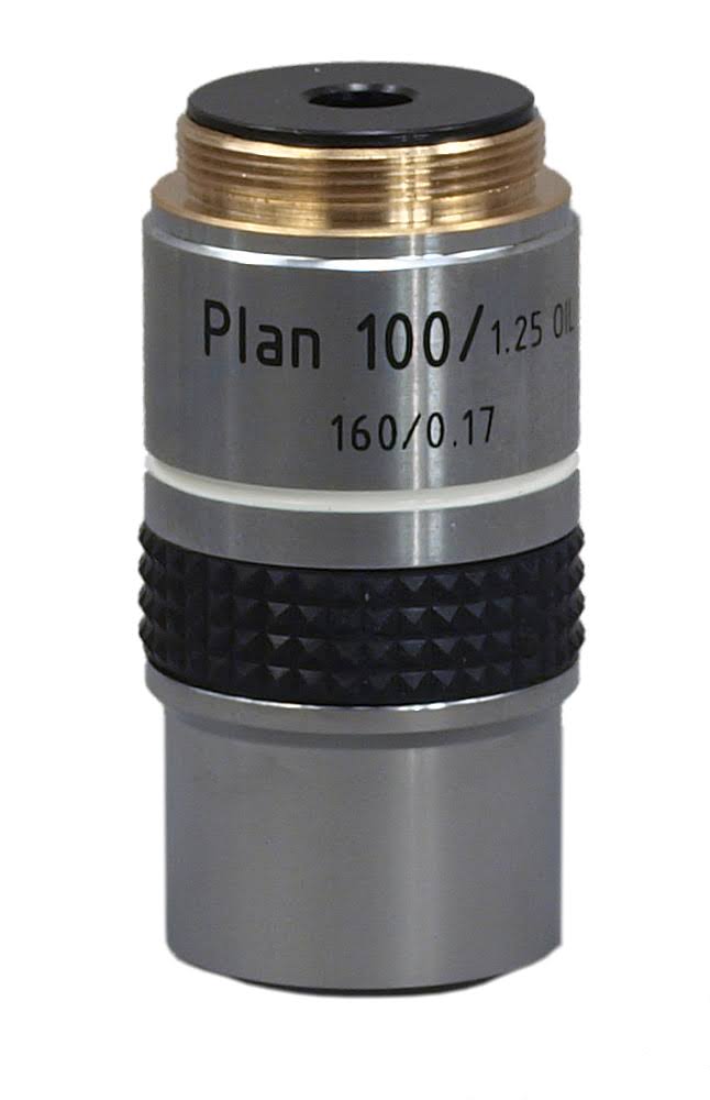 OMAX 100x Plan Achromatic Objective for Compound Microscopes