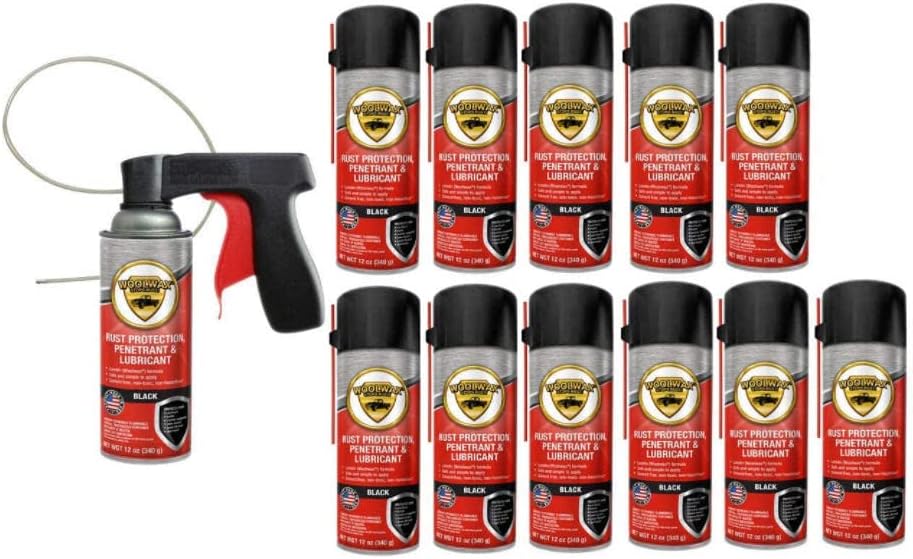 woolwax® 12 Spray Can Undercoating Kit Black