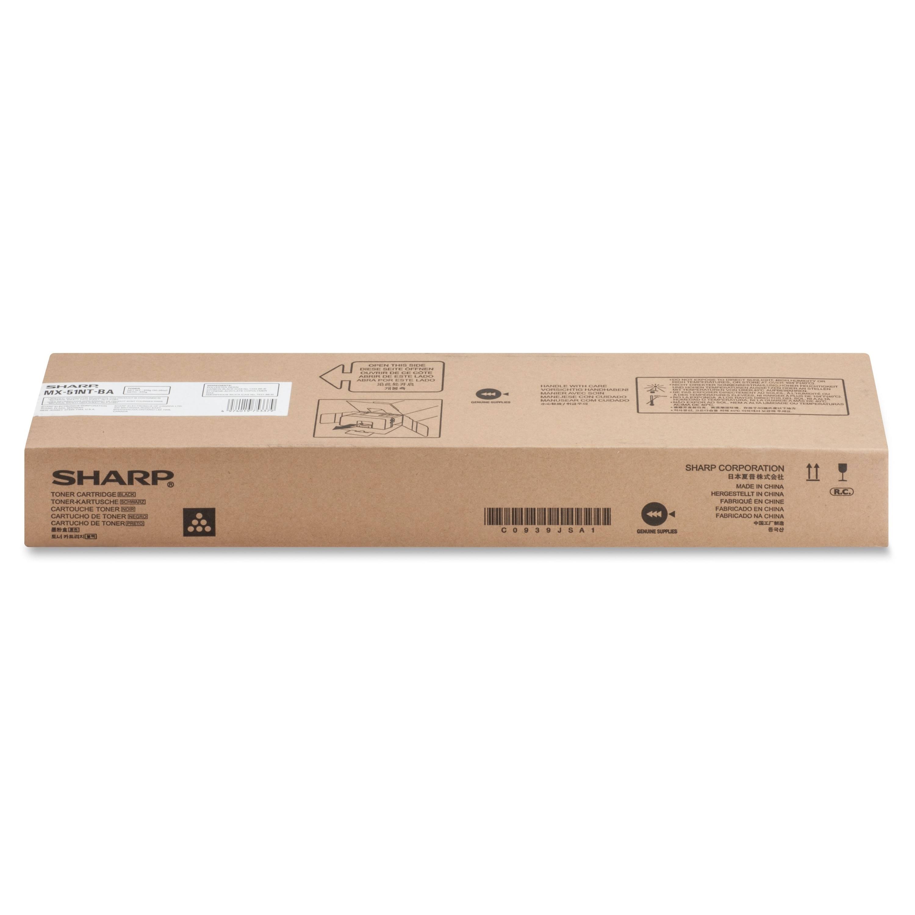 Sharp MX51NTBA Black Toner Cartridge