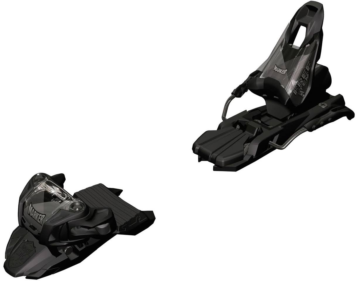 Marker Free Ten Ski Bindings - Black