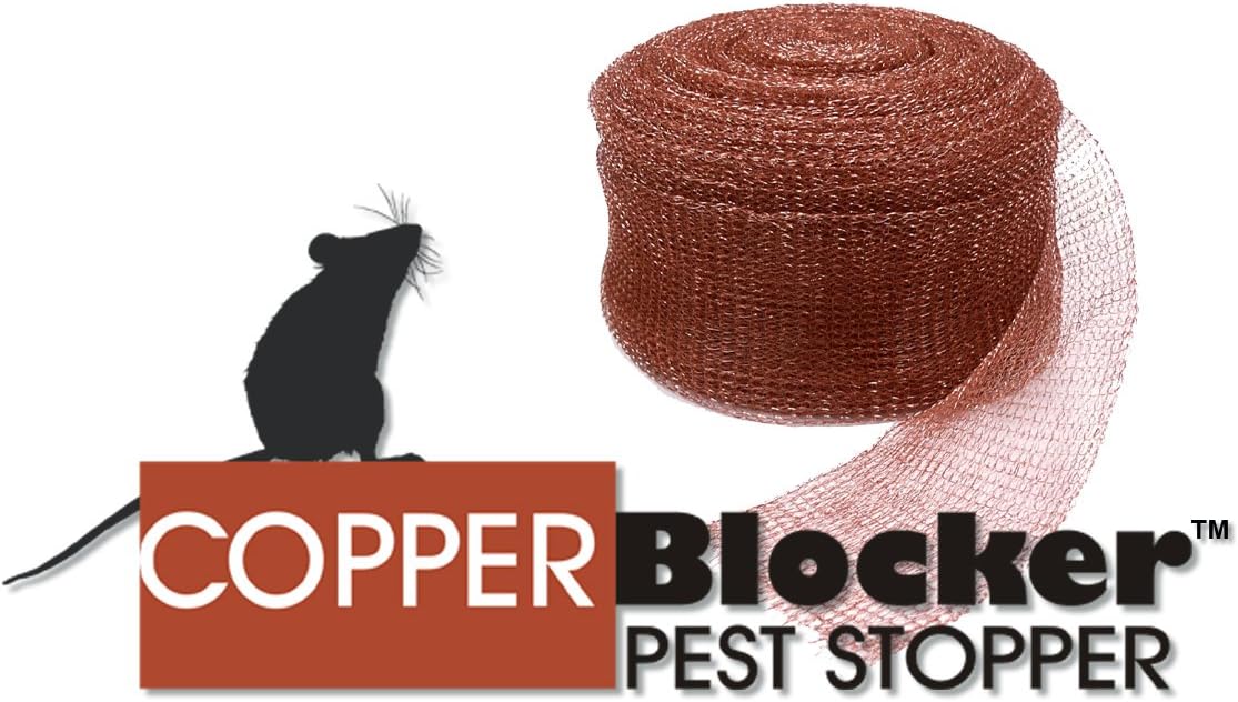 Nixalite Copper Blocker Pest Stopper 100ft Roll Pack of 2