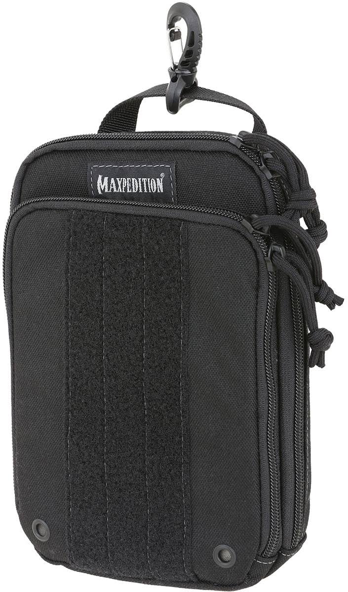 Maxpedition pt1538b ZipHook Pocket Organizer - XL (Black)