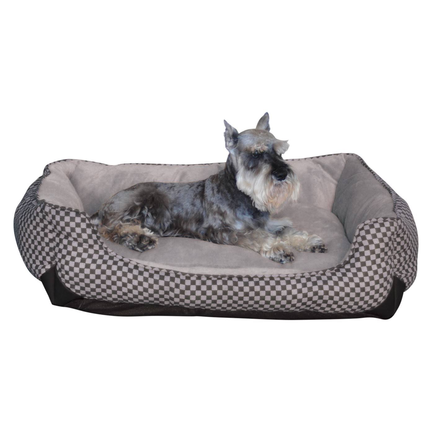 Ku0026H Pet Products Self Warming Lounge Sleeper Square (Medium - Black)
