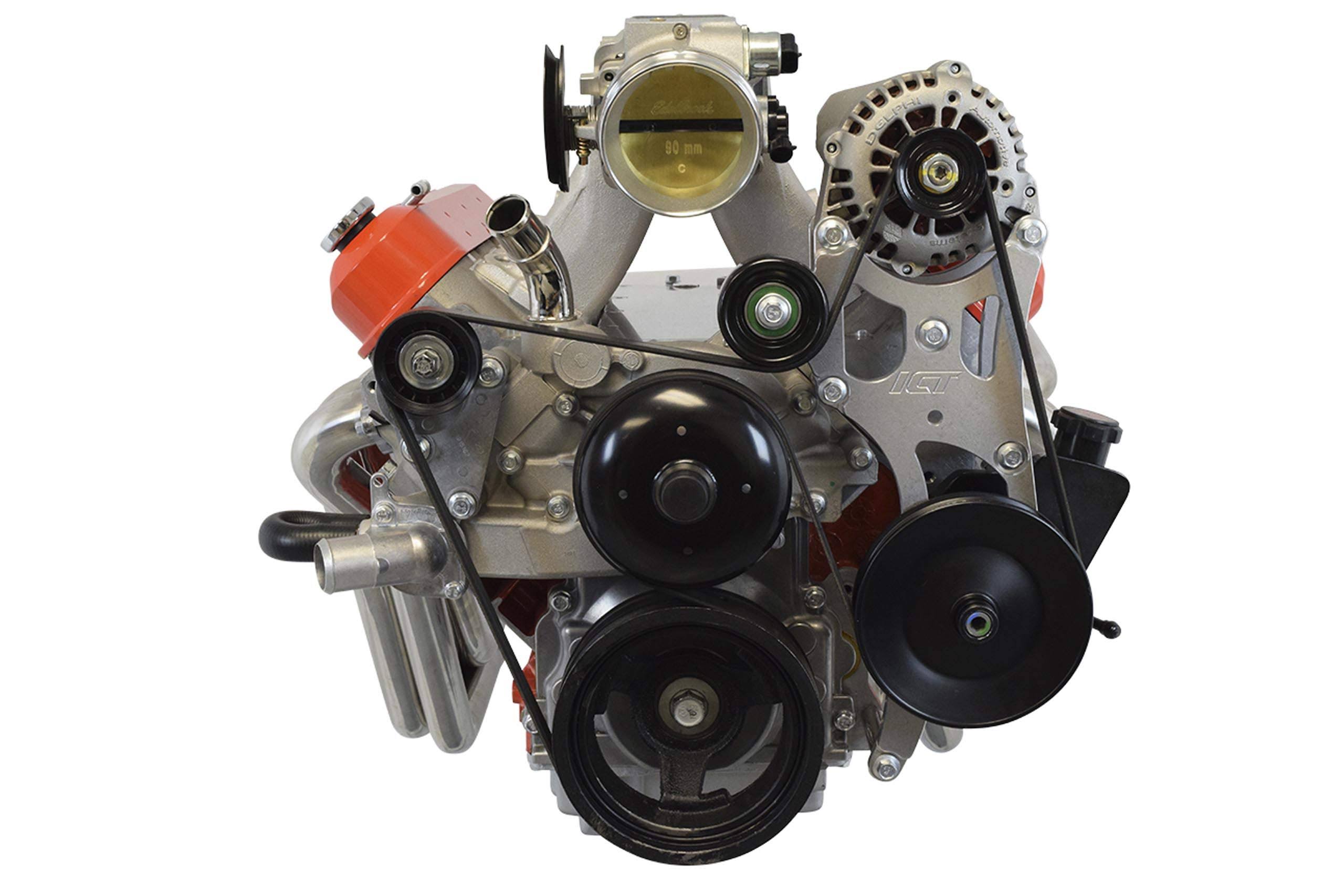 ICT Billet 551777 - LS Truck OEM Location Alternator / Power Steering Bracket LQ4 LQ9 4.8L 5.3L 6.0L