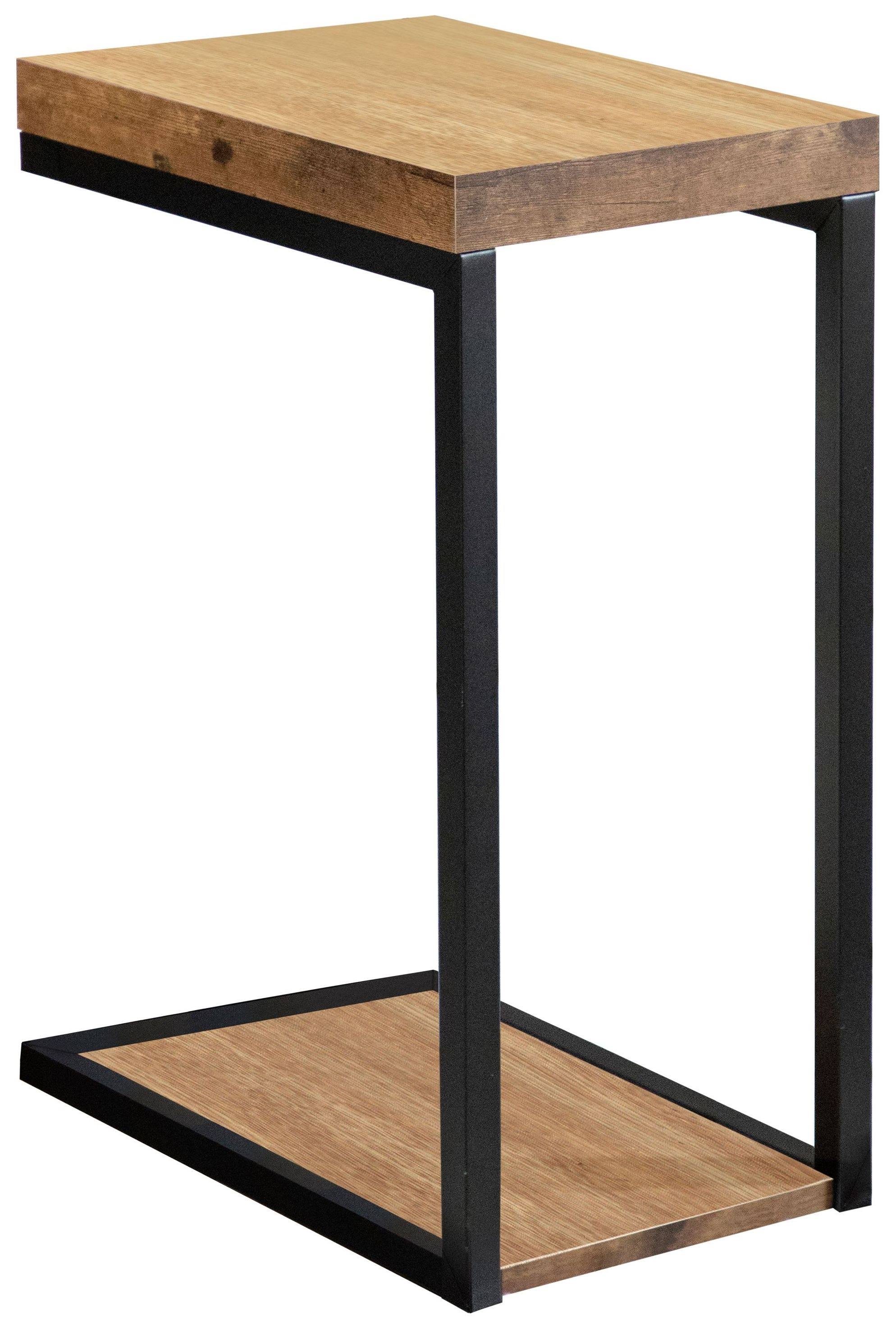 Coaster Furniture 931246 Antique Nutmeg and Black Accent Table