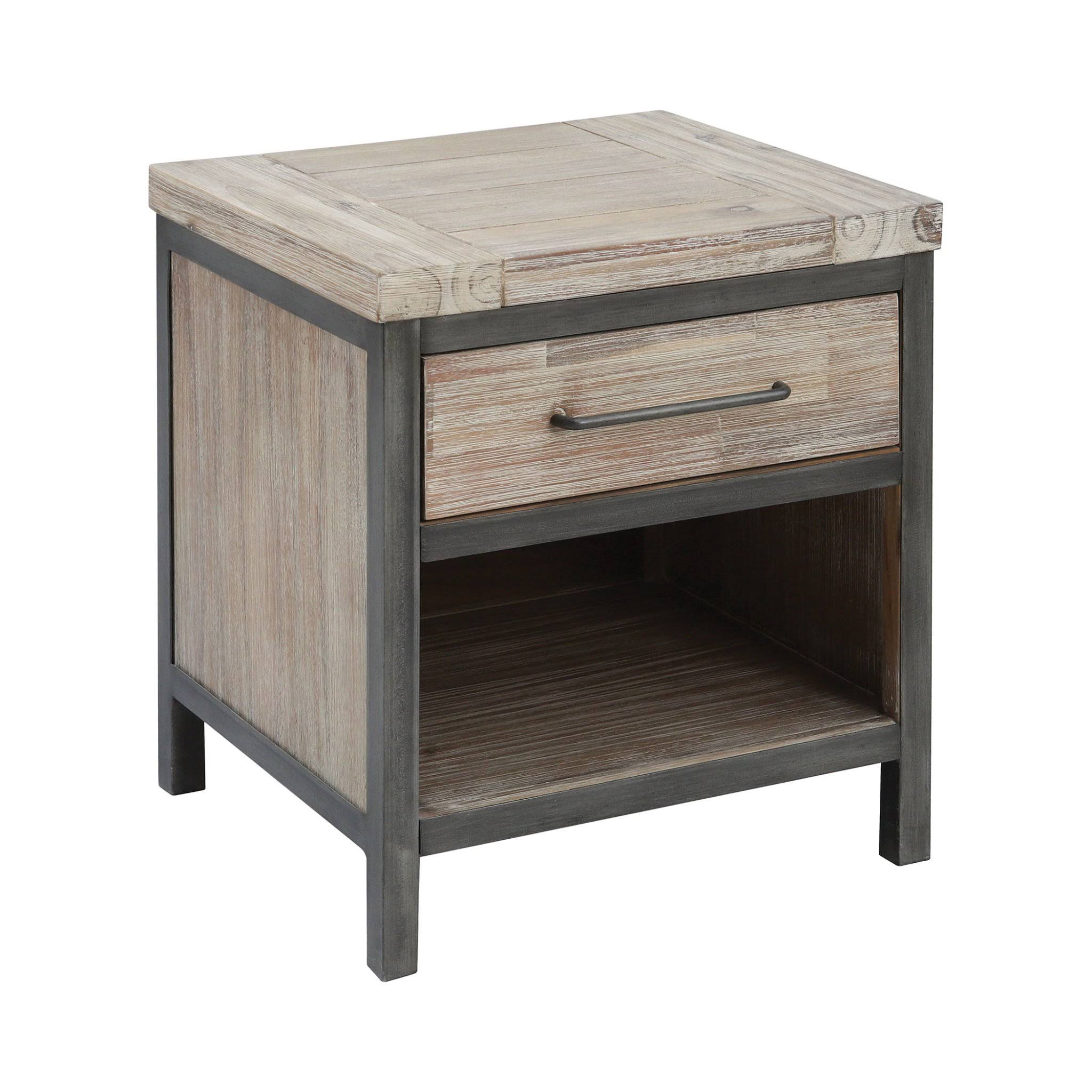 Stein World 17363 Cork County 1-Drawer Accent Table