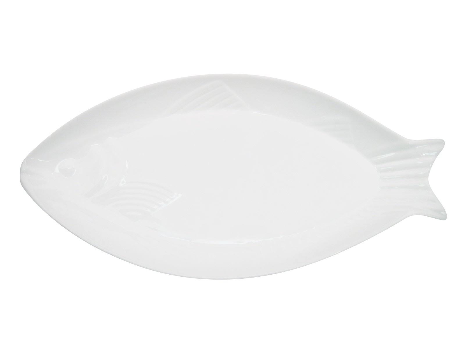 CAC China Col Fish Platter - COL-F92 (4 Each)