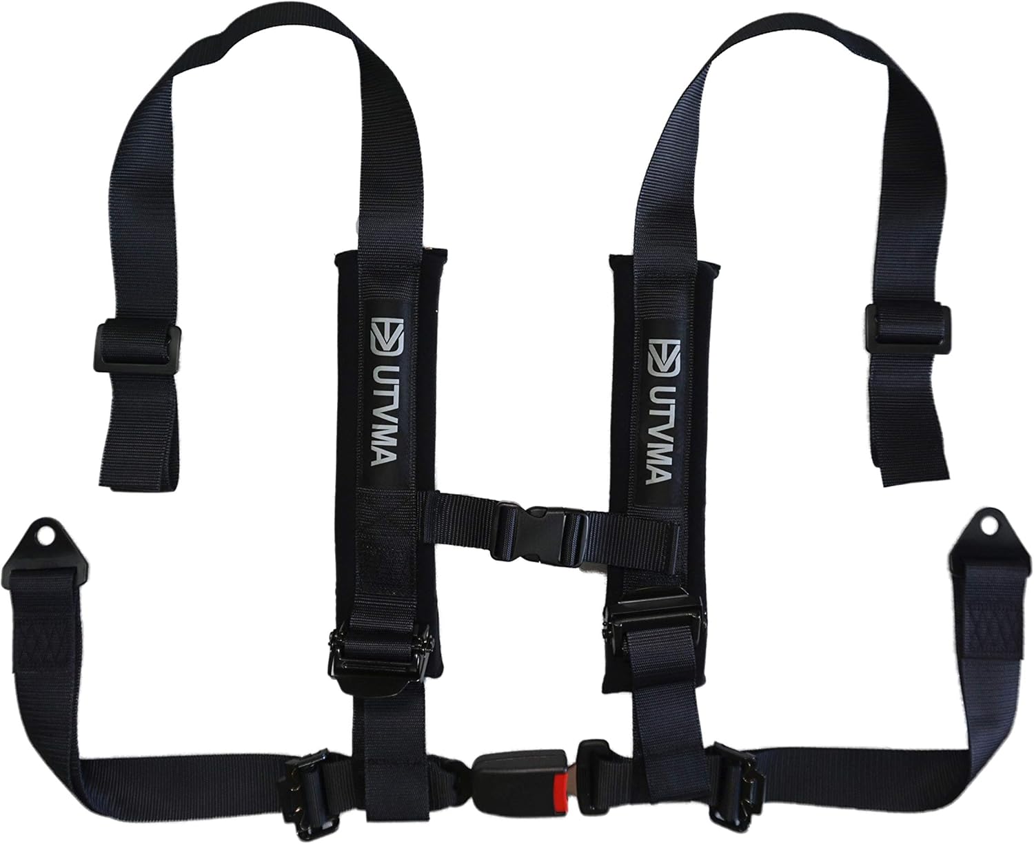UTVMA Color Options 4-Point Harness (Black)