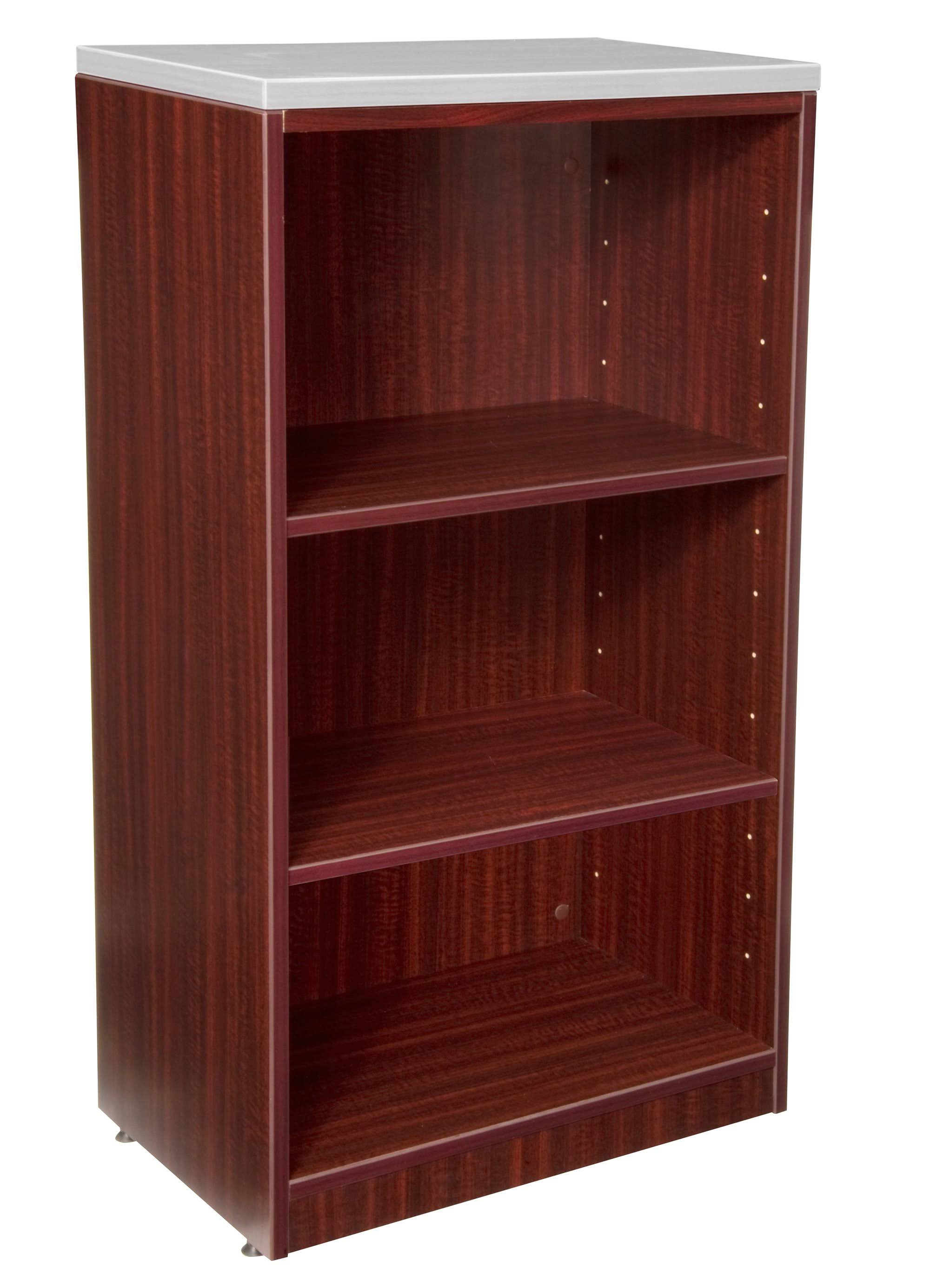 Regency Legacy Stand Up Bookcase (W/O Top)- Mahogany LBC4123MH