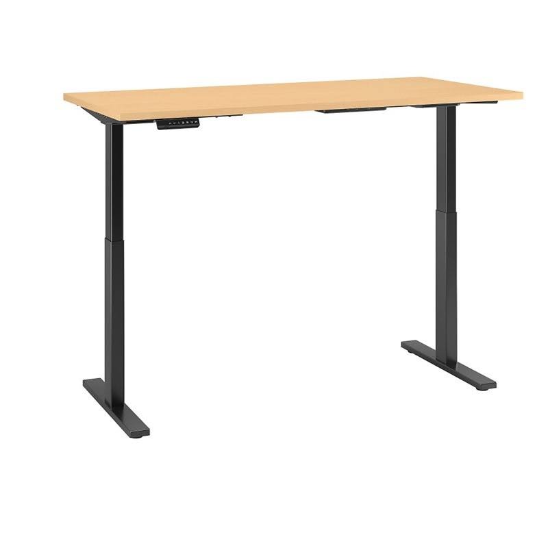 Move 60 Series 60W x 30D Adjustable Desk in Natural Maple - Engineered Wood - M6S6030ACBK