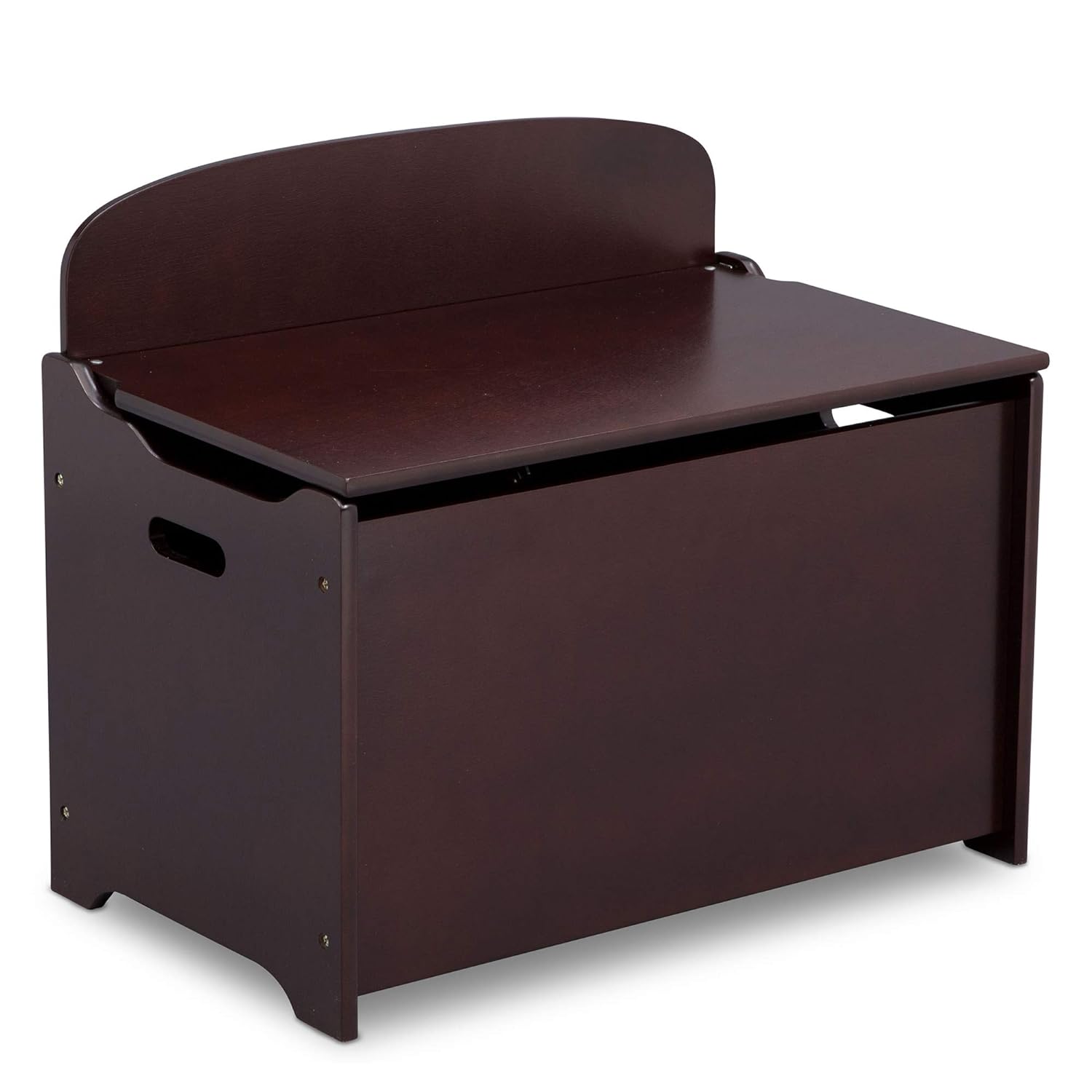 Delta Children MySize Deluxe Toy Box, Bianca White Pack of 2