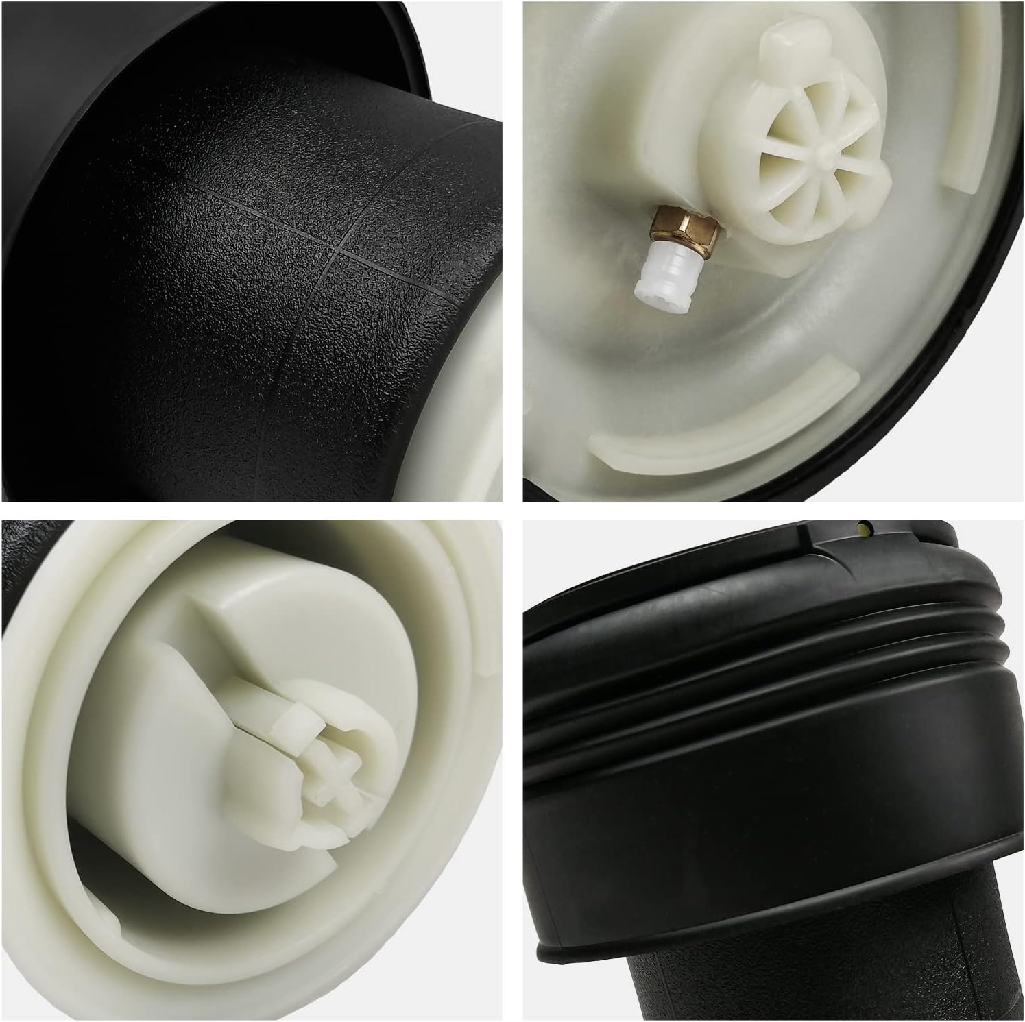 KEIYSHOLCK 2Pcs Rear Air Suspension Springs, Compatible with BMW X5 E70 X6 E71 E72, OEM Replace#&nbsp;37126790078, 37126790080, 37126790082, 3712678341, 37126776995