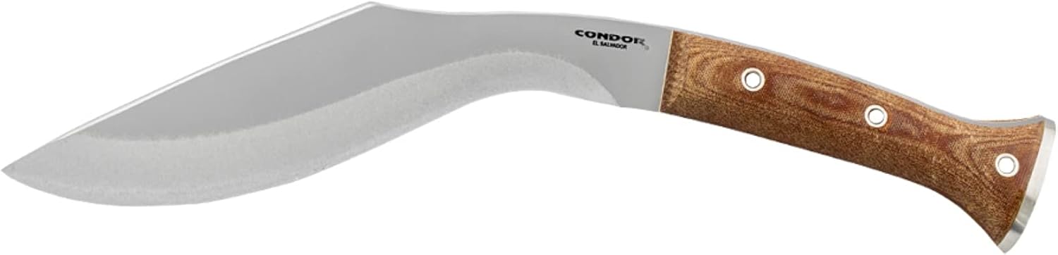 Condor Tool & Knife K-Tact Kukri Knife Desert (6mm), 10