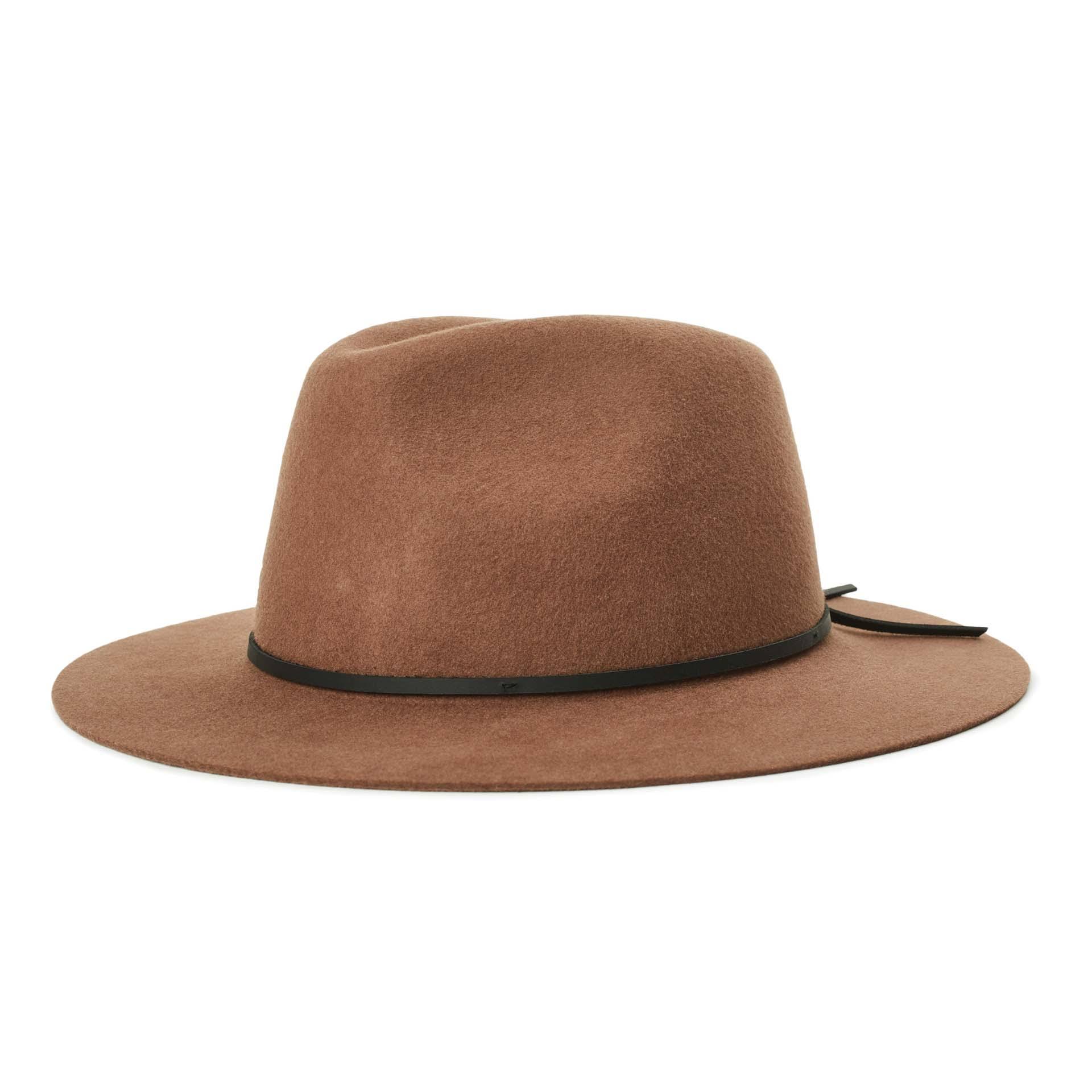 Brixton Wesley Fedora Bison/Black, S