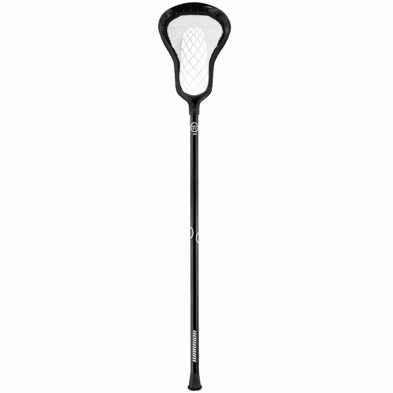 Warrior Evo Warp Junior Lacrosse Stick, Black, 40x22