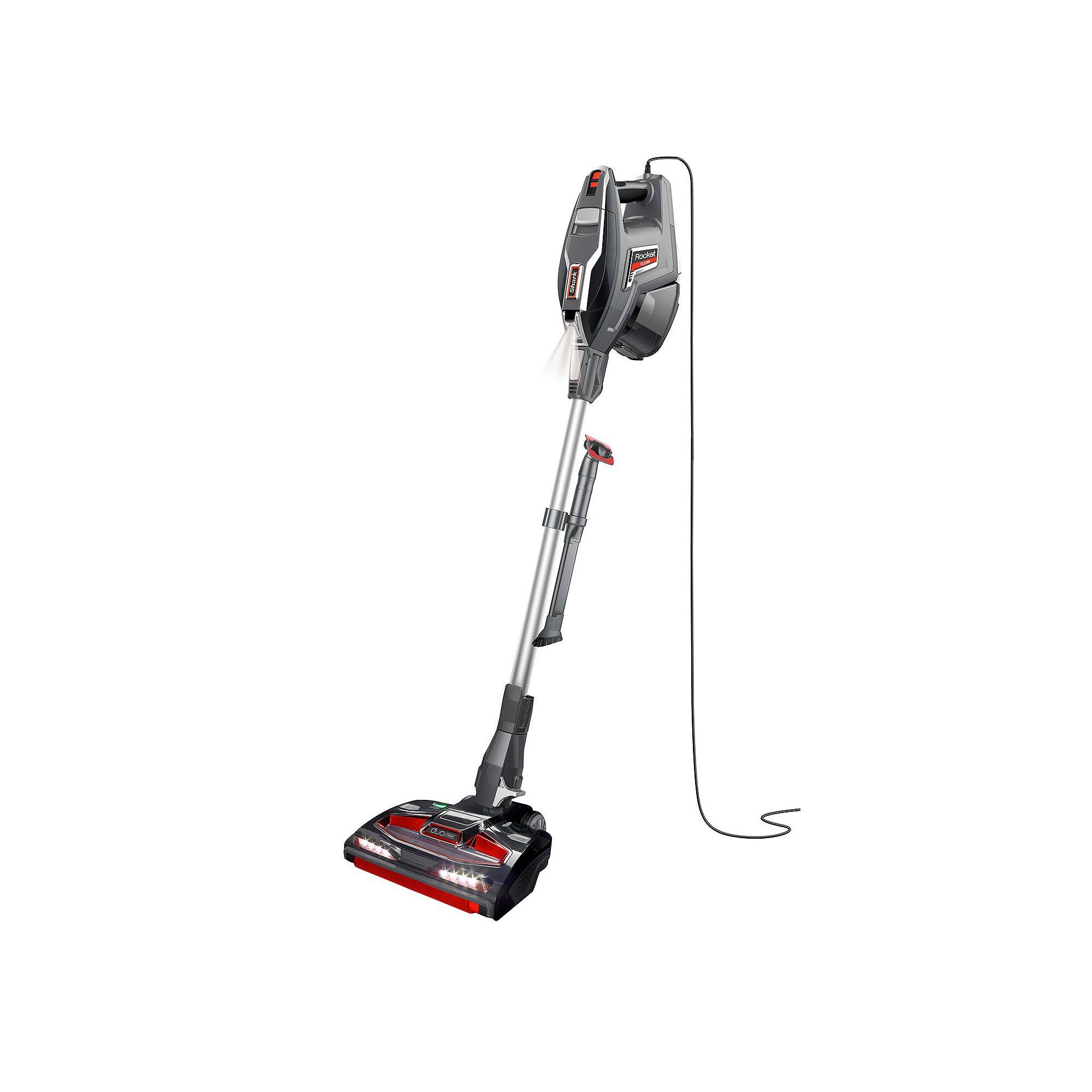 Shark DuoClean Rocket Corded Ultralight Upright Vacuum, Charcoal Gray (HV382)