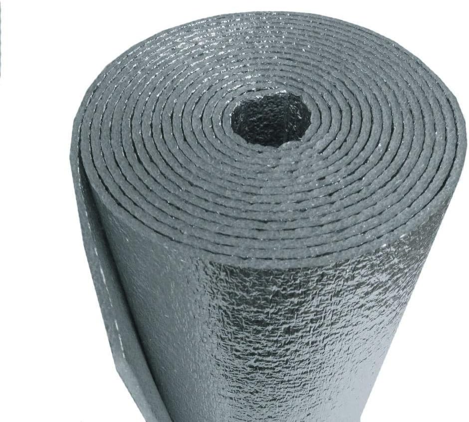 AES R-8 HVAC Duct Wrap Insulation Reflective 2 Sided Foam Core 4' x 50' (200 Sq Ft)