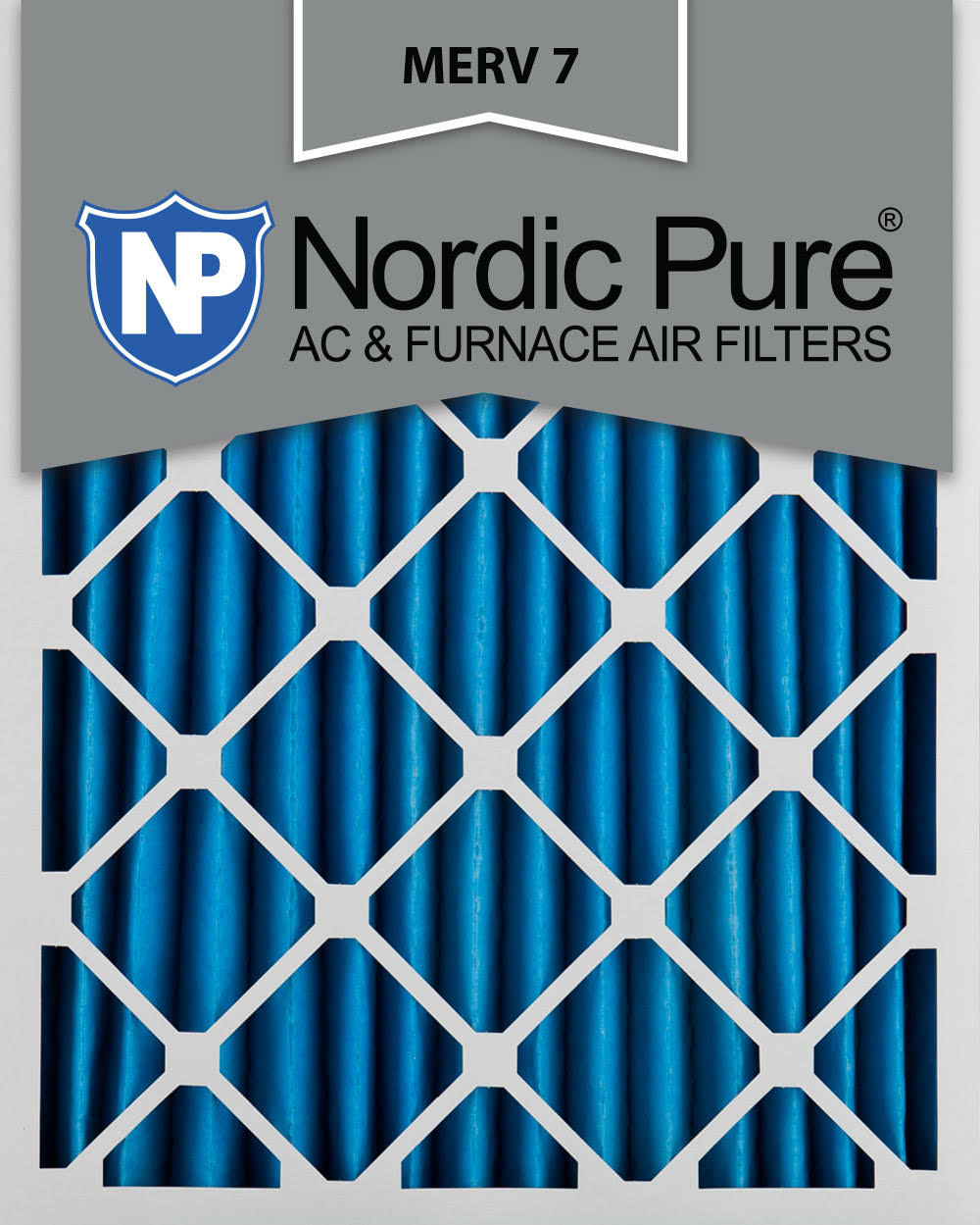 15x20x2 Pleated MERV 7 AC Furnace Air Filters Qty 12