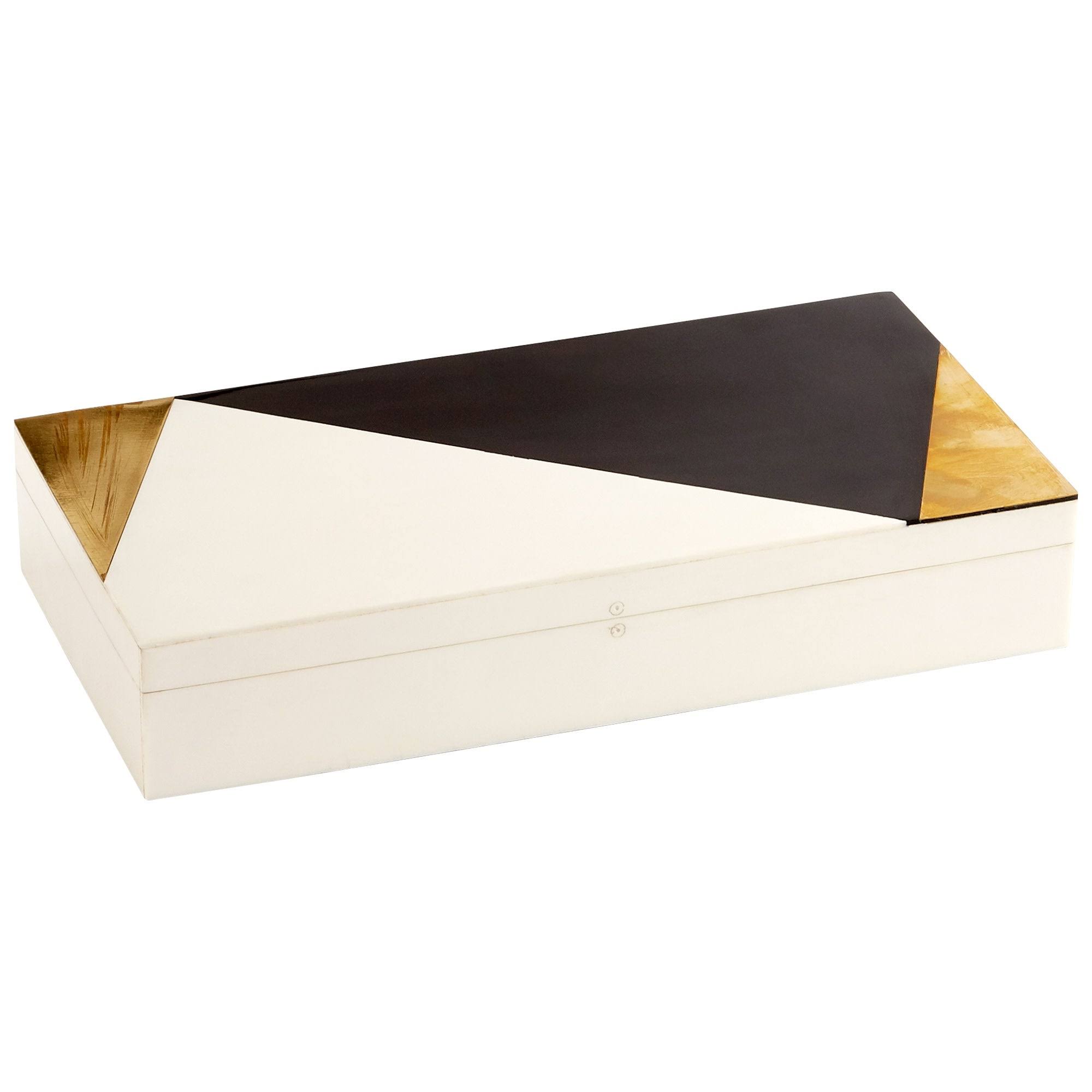 Cyan Design 10654 Modametric Black - Gold - White Container