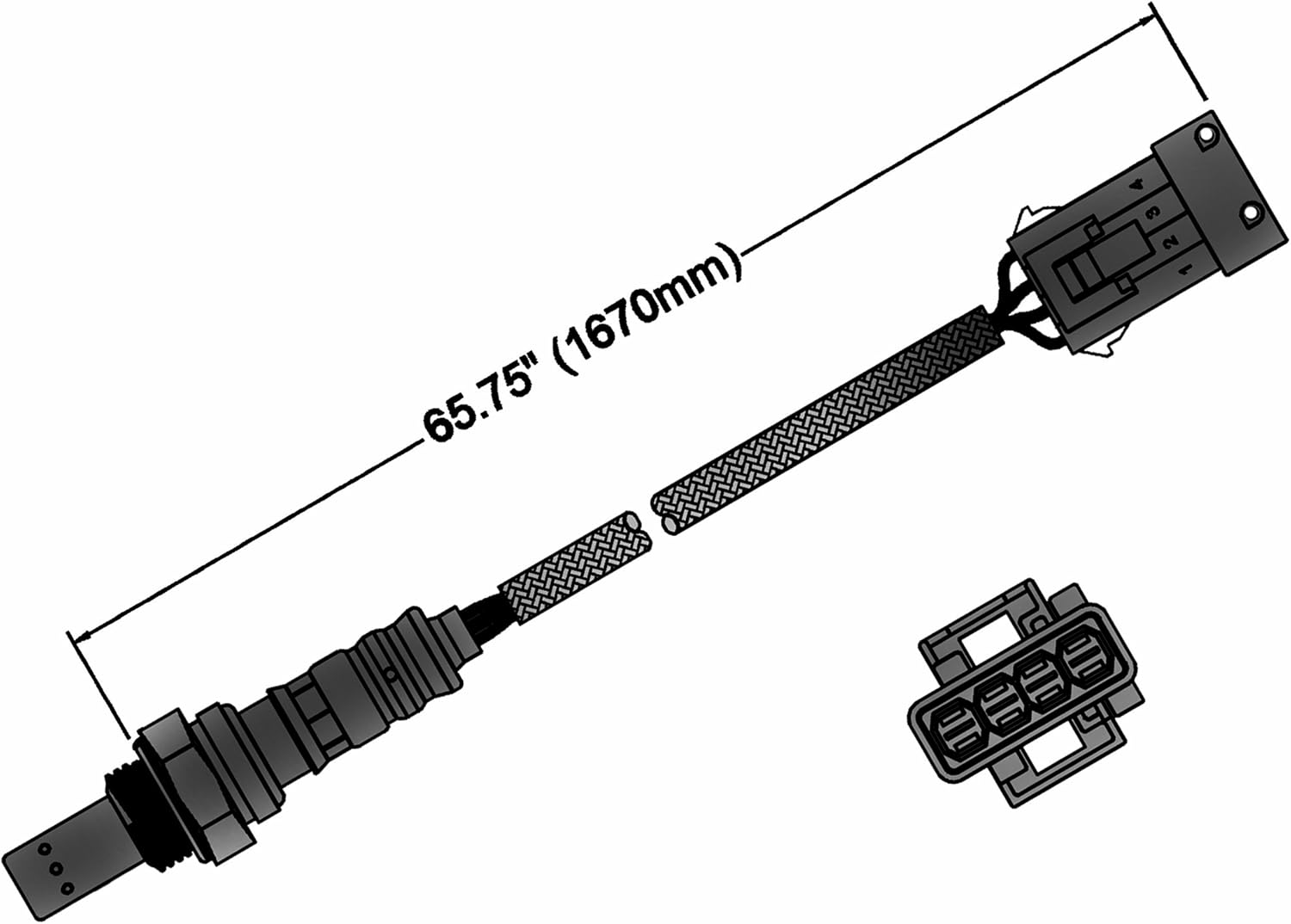 ACDelco Professional 213-1449 Heated Oxygen Sensor