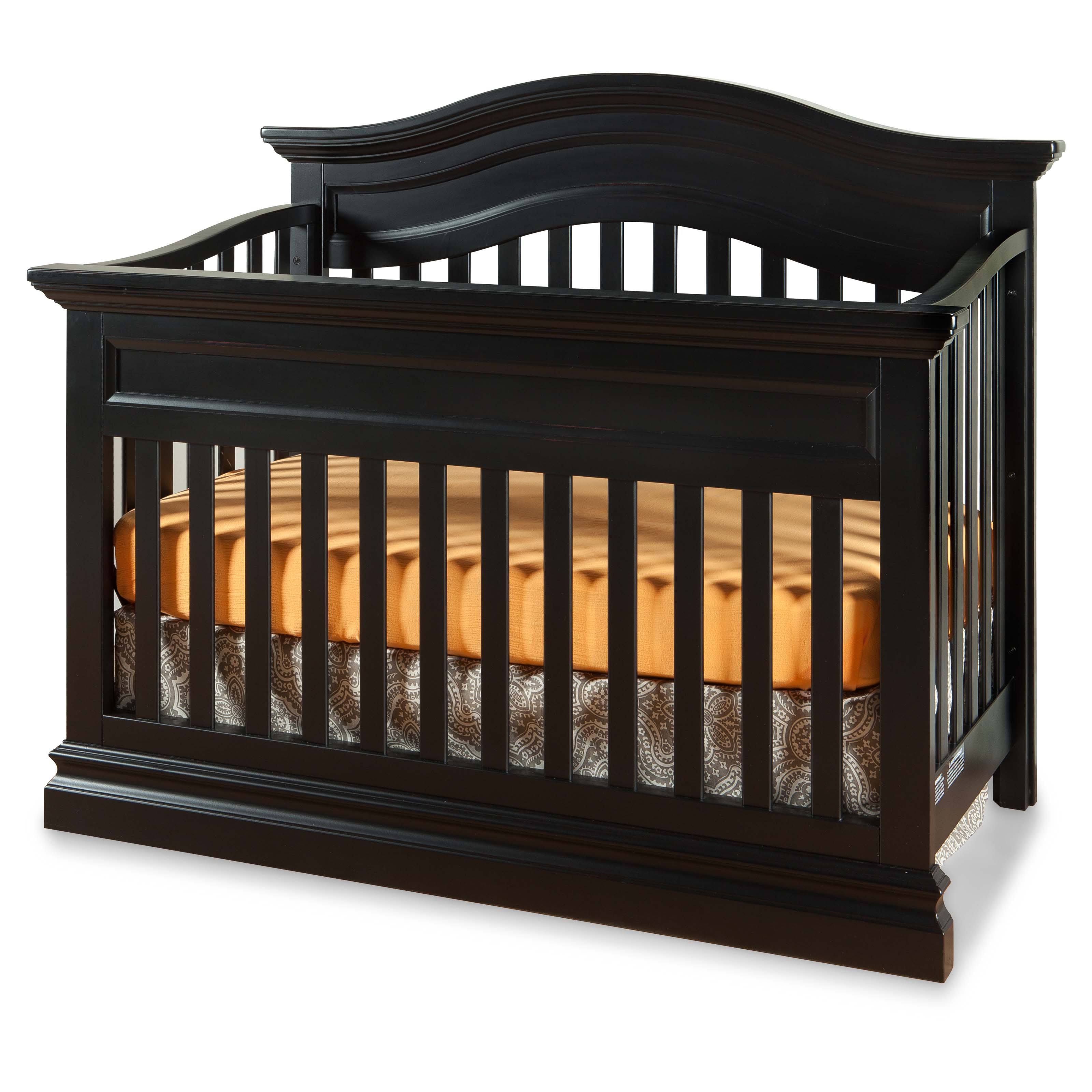 Westwood Design Stone Harbor 4 in 1 Convertible Crib Black