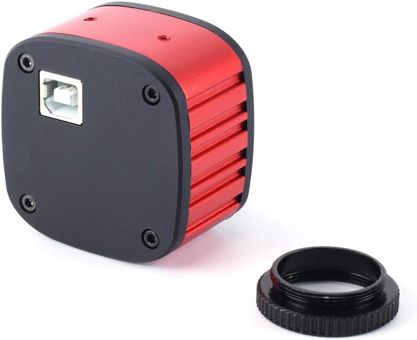 HAYEAR 12mp USB Camera High Speed Industrial Video Microscope Set for PC Using 1080p 30fps Free Driver Full Resolution 3840 x 2880 Compatible with Windows Linux Mac