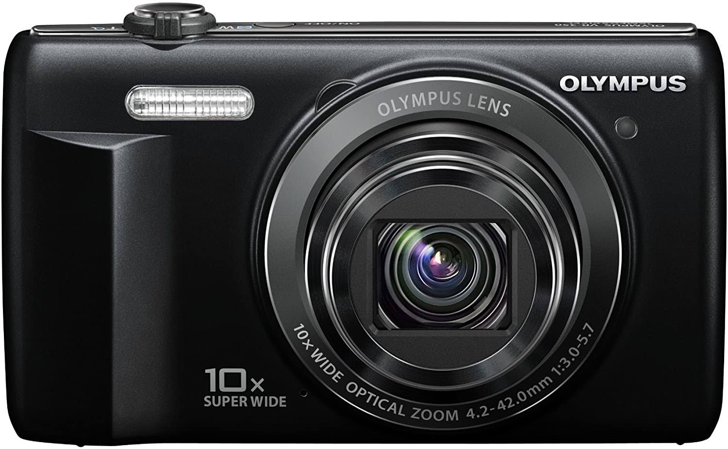 Olympus VR-340 16.0 MP Compact Digital Camera - 720p - black - Item Only