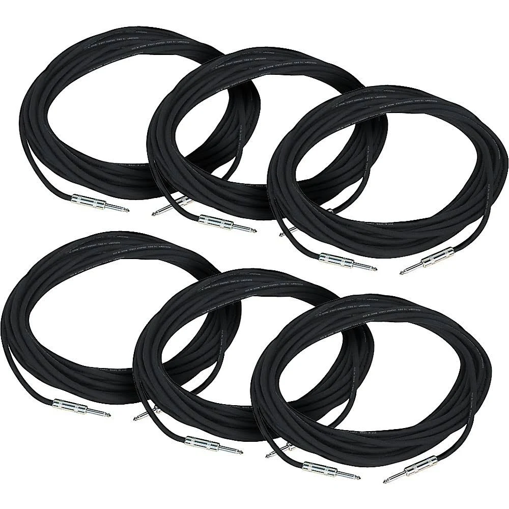 Rapco Horizon Speaker Cable 18-Gauge 20 Feet 6-Pack 81865028
