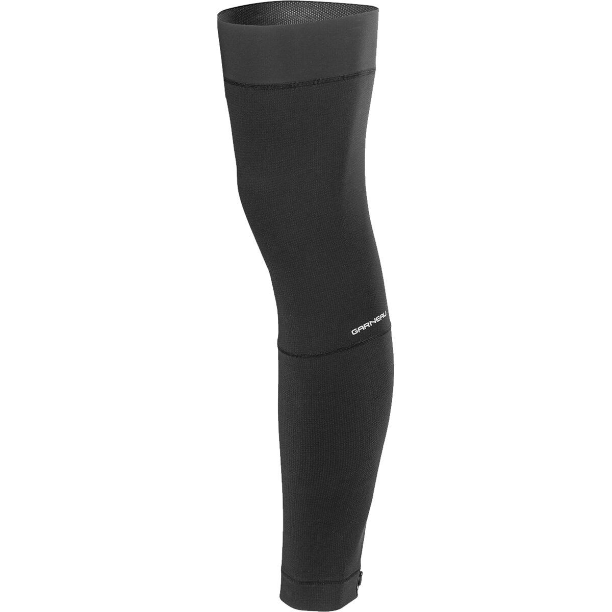 Louis Garneau Wind Pro 2 Zip Leg Warmers Black, L