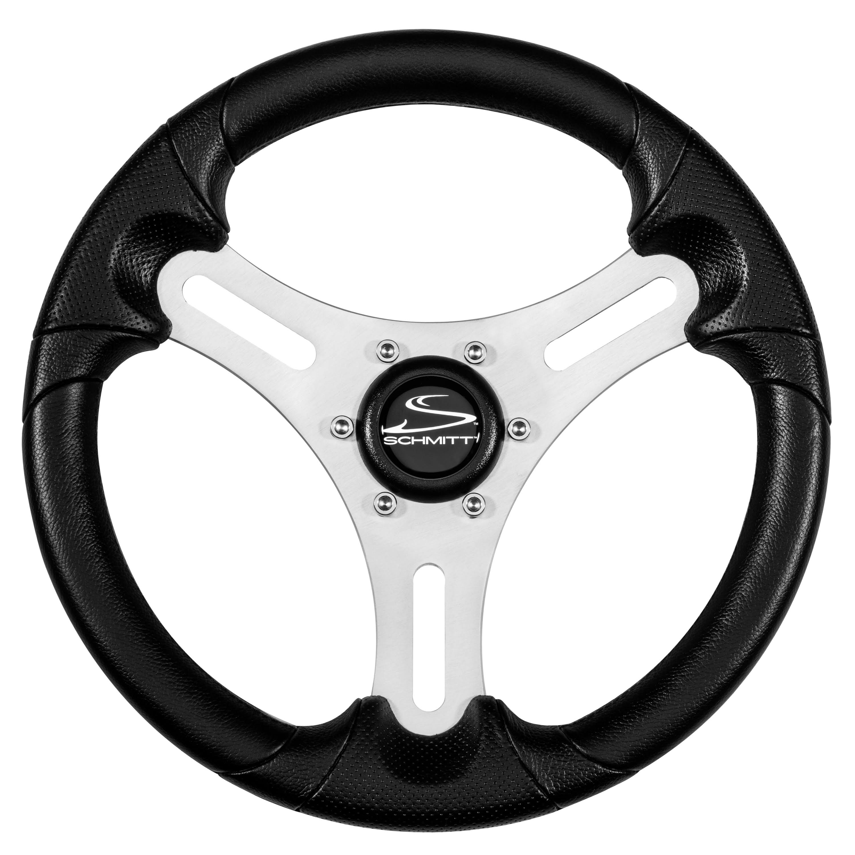 Schmitt 13x22 Torcello Lite - Polyurethane Wheel - 3/4x22 Tapered Hub - Silver/Black