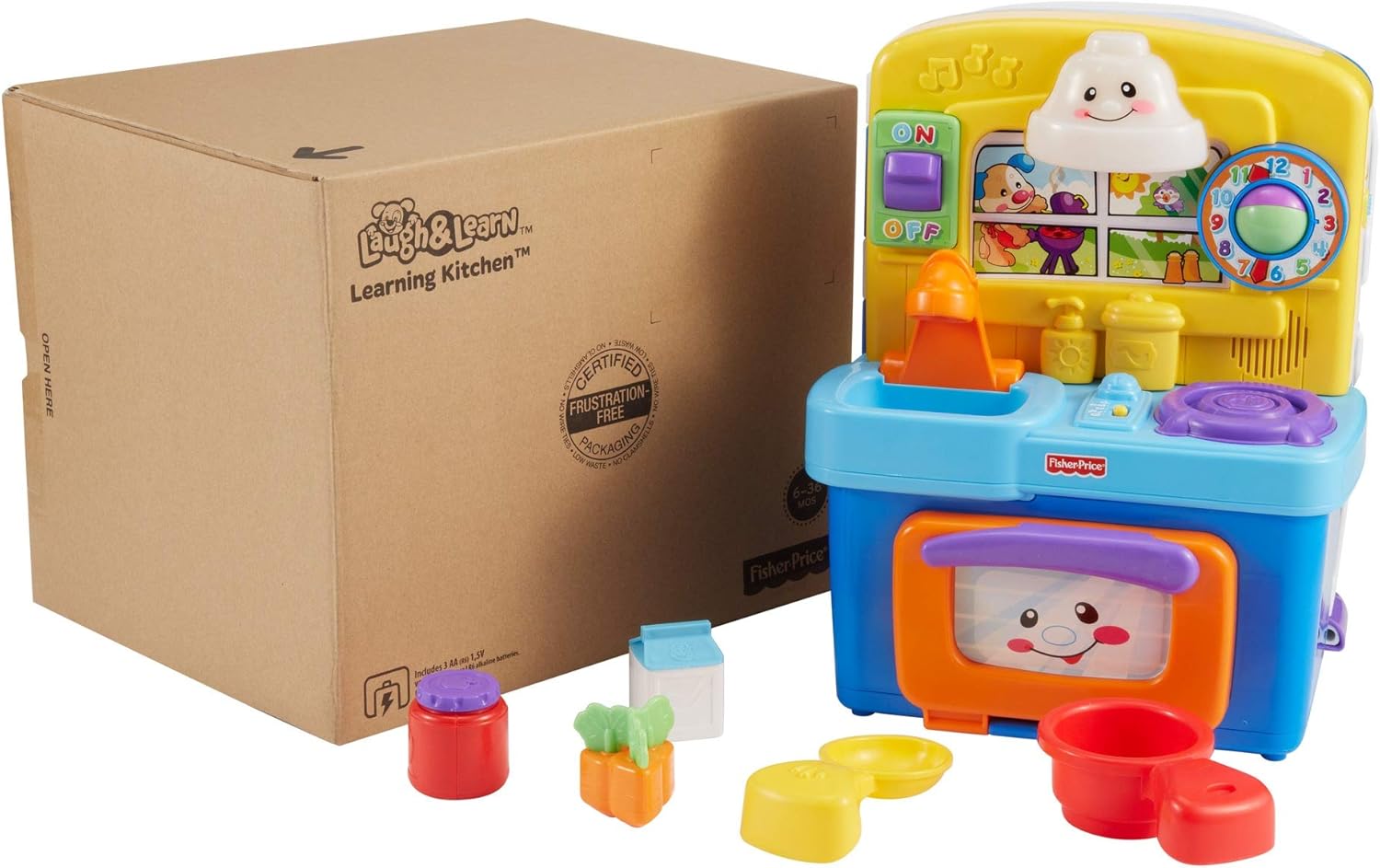 Fisher-Price Laugh & Learn Learning Kitchen [Amazon Exclusive] Pack of 2