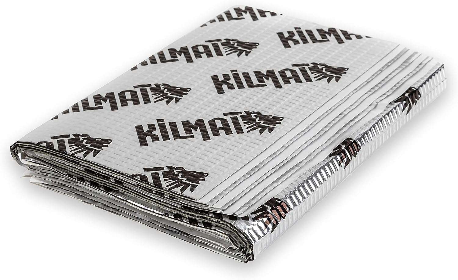 KILMAT 80 mil 18 sqft Car Sound Deadening Mat, Butyl Automotive Sound Deadener, Audio Noise Insulation and dampening Pack of 2