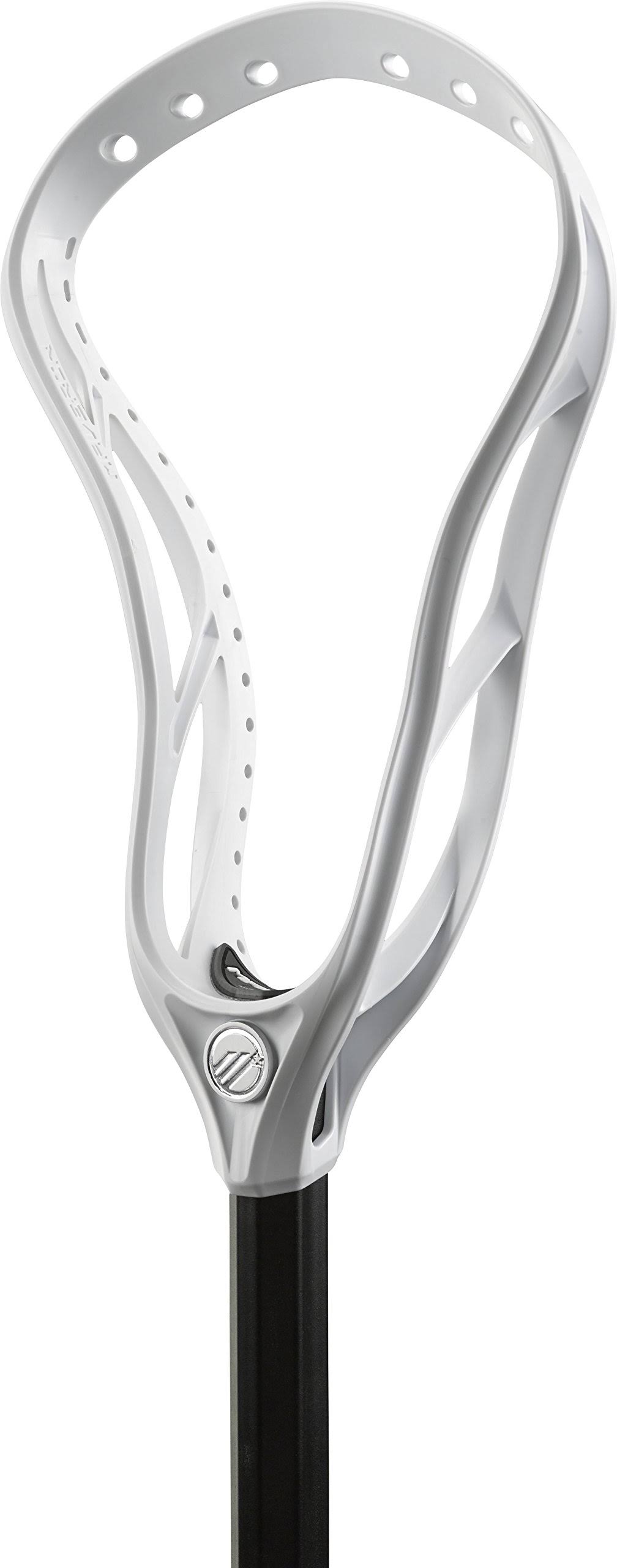 Maverik Optik Lacrosse Head in-Unstrung, White