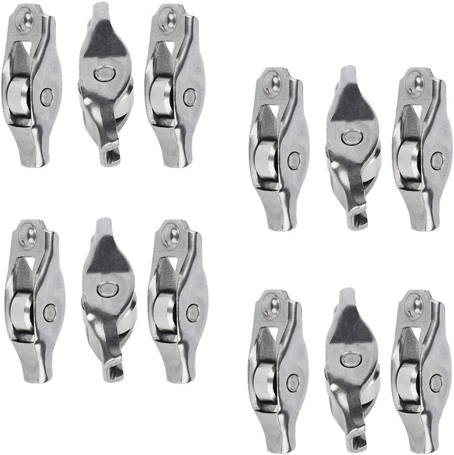 ANPART 12PCS Rocker Arms Fits for 2007-2011 for Dodge Nitro 2002-2010 for Dodge for Ram 1500 2004-2010 for Dodge Dakota 2004-2009 for Dodge for Durango Rocker Arm 53020742AC