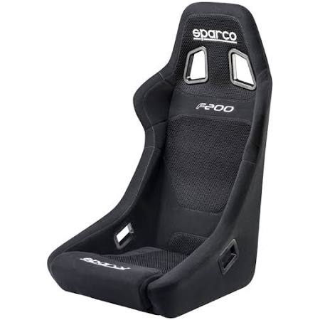 Sparco 00917AZ F200 Fixed Back Seat Blue - Universal