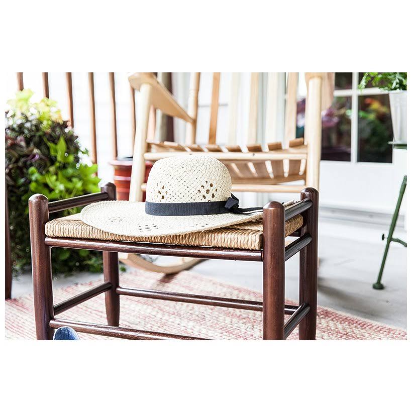 Dixie Seating Asheville Fireside 21 in. Backless Bench, Red