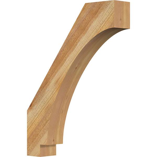 4x22W x 20x22D x 26x22H Imperial Rough Sawn Brace, Western Red Cedar