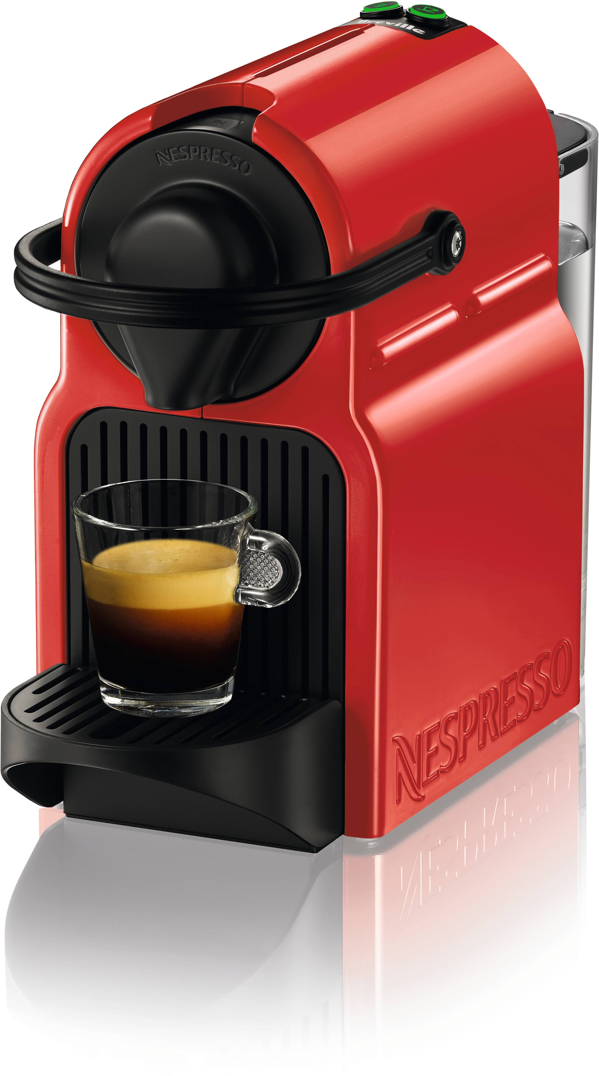 Breville BEC120RED1AUC1 Nespresso Inissia Espresso Machine, Red