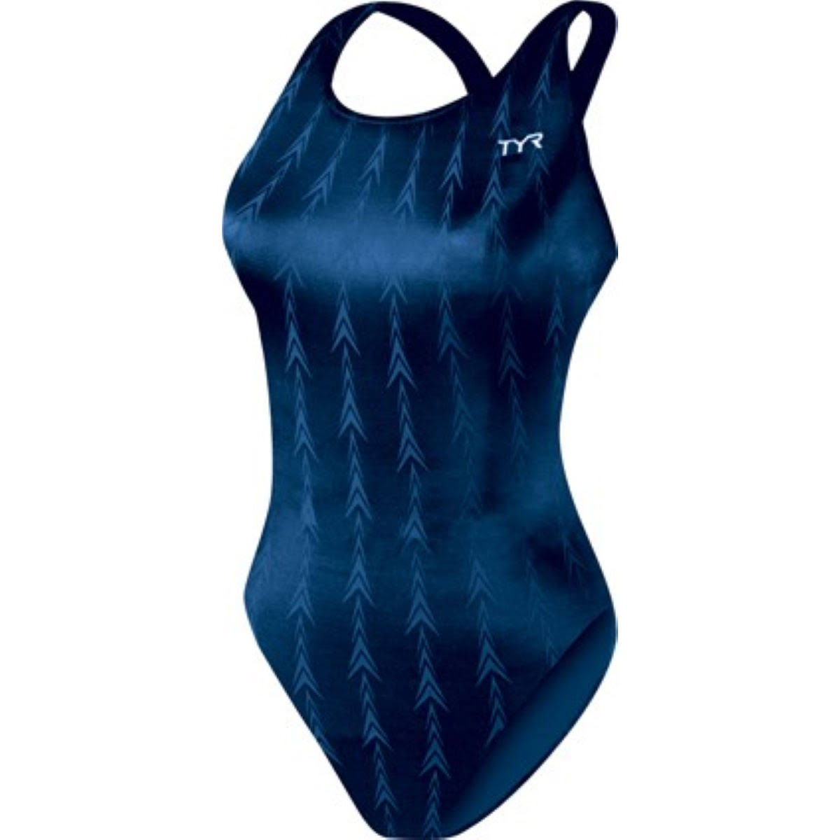 TYR Fusion 2 Aeroback Tank Navy Blue | Pro Swimwear