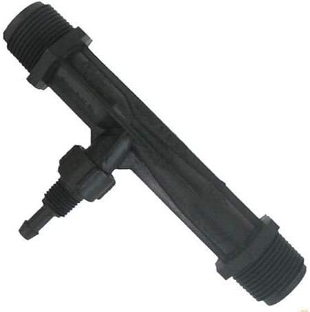 Mazzei (287-PP) Gas/Liquid Injector - Polypropylene Black 1/2